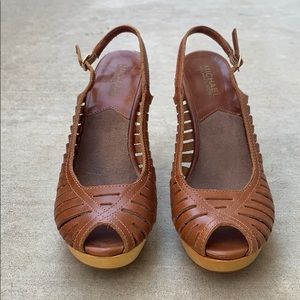 Michael Kors Open-Toe Heels